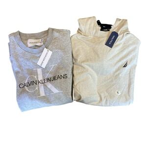 Men's Bundle Of 2 Size Large Calvin Klein  And Nautica New